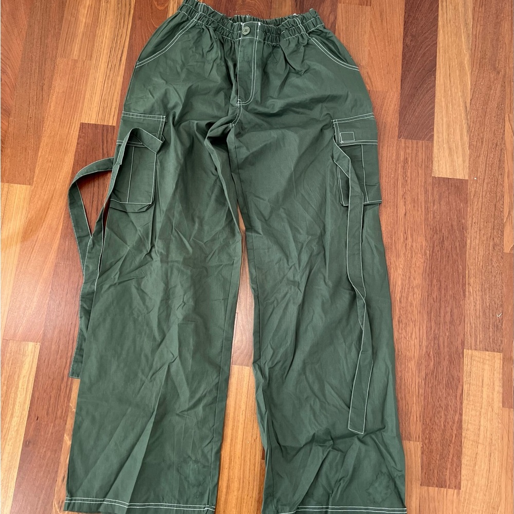 Green Cargo Pants